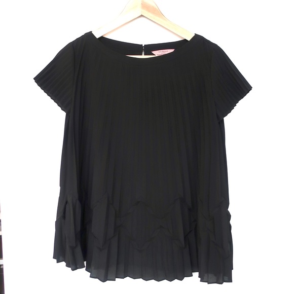 Ted Baker pleated blouse - Picture 1 of 7